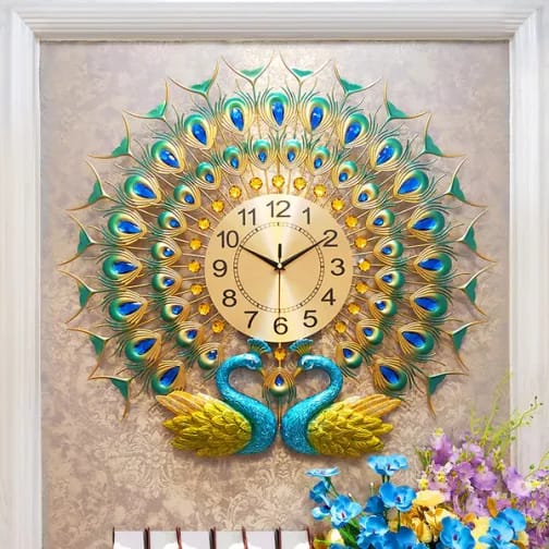 https://shopps.in/product/full-metal-peacock-clock-2/ full metal peacock clock
